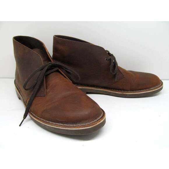 Clarks Bushacre  Brown Chukka Lace Boot Mens Size US 11 main image 7